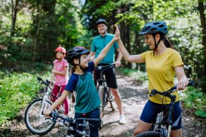 Ciclismo Actividades de verano par niños
