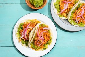 Tacos de Tinga de Pollo